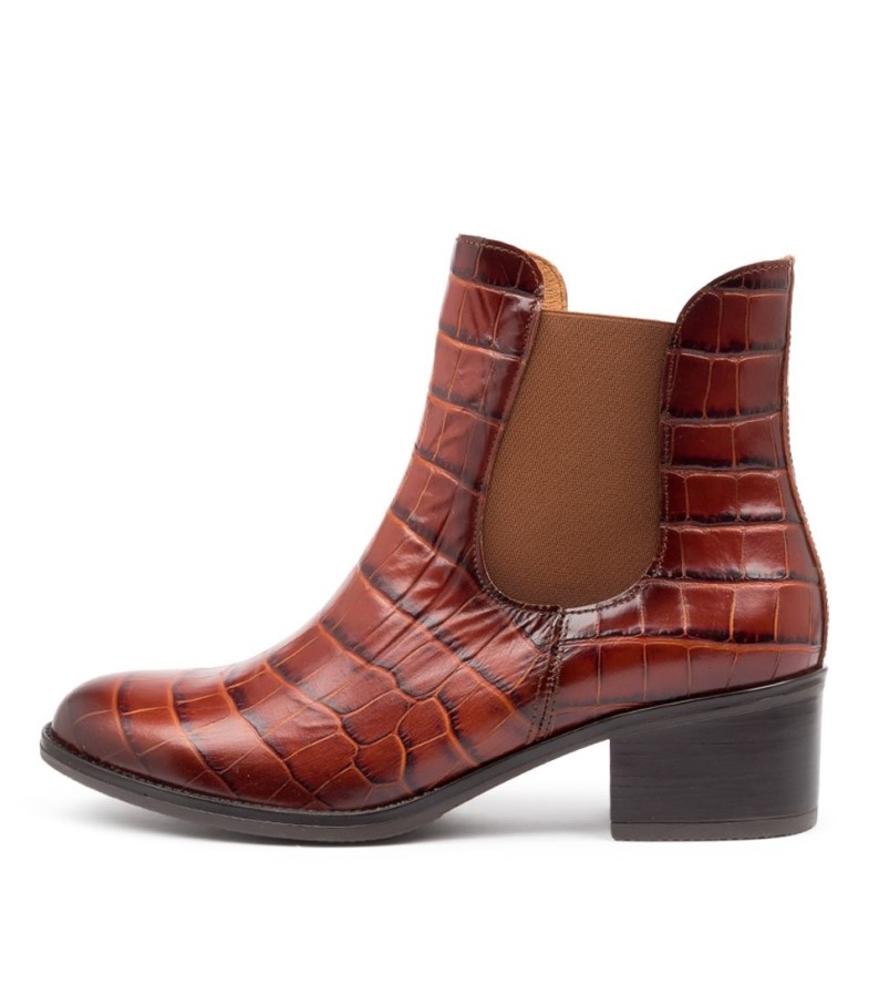 Gabor Alexandra Cognac Croc