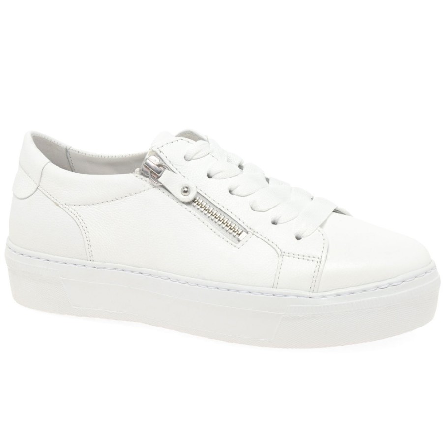 Michaela Ladies Trainers White Gabor